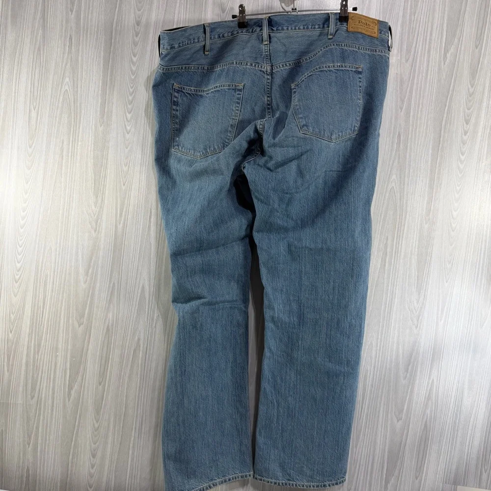 Polo Ralph Lauren Mens Hampton Relaxed Straight Big & Tall‎ 46 X 32 Denim Jeans